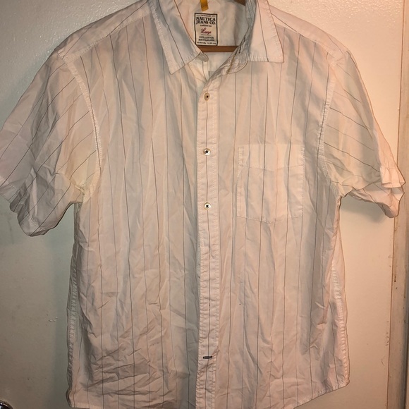 Nautica jeans company shirt  button-down large - Picture 4 of 8